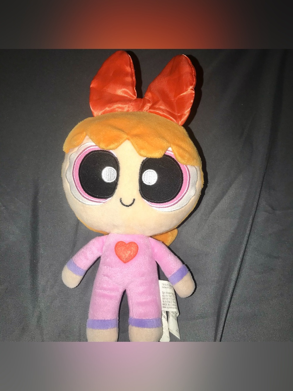 Powerpuff girls Blossom Spin Master 2017 Pink Pajama Plush